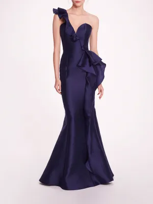 Silk Mikado Gown
