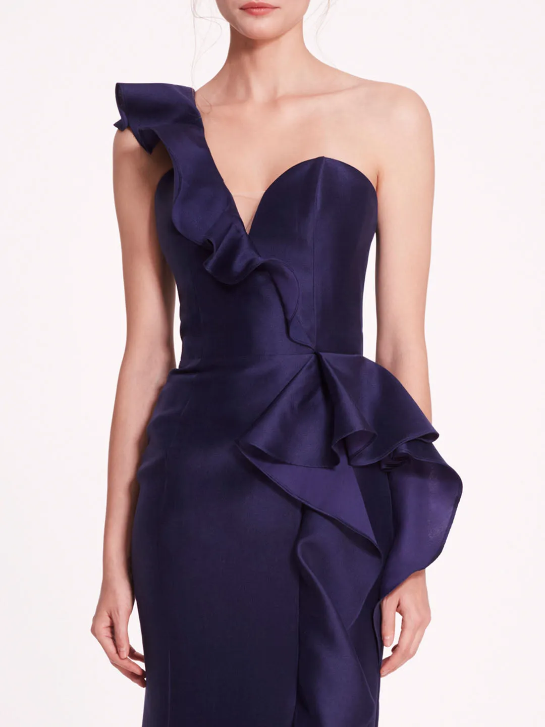 Silk Mikado Gown