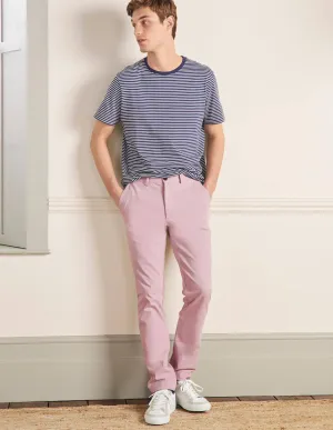 Slim Leg Chinos-Dusky Pink