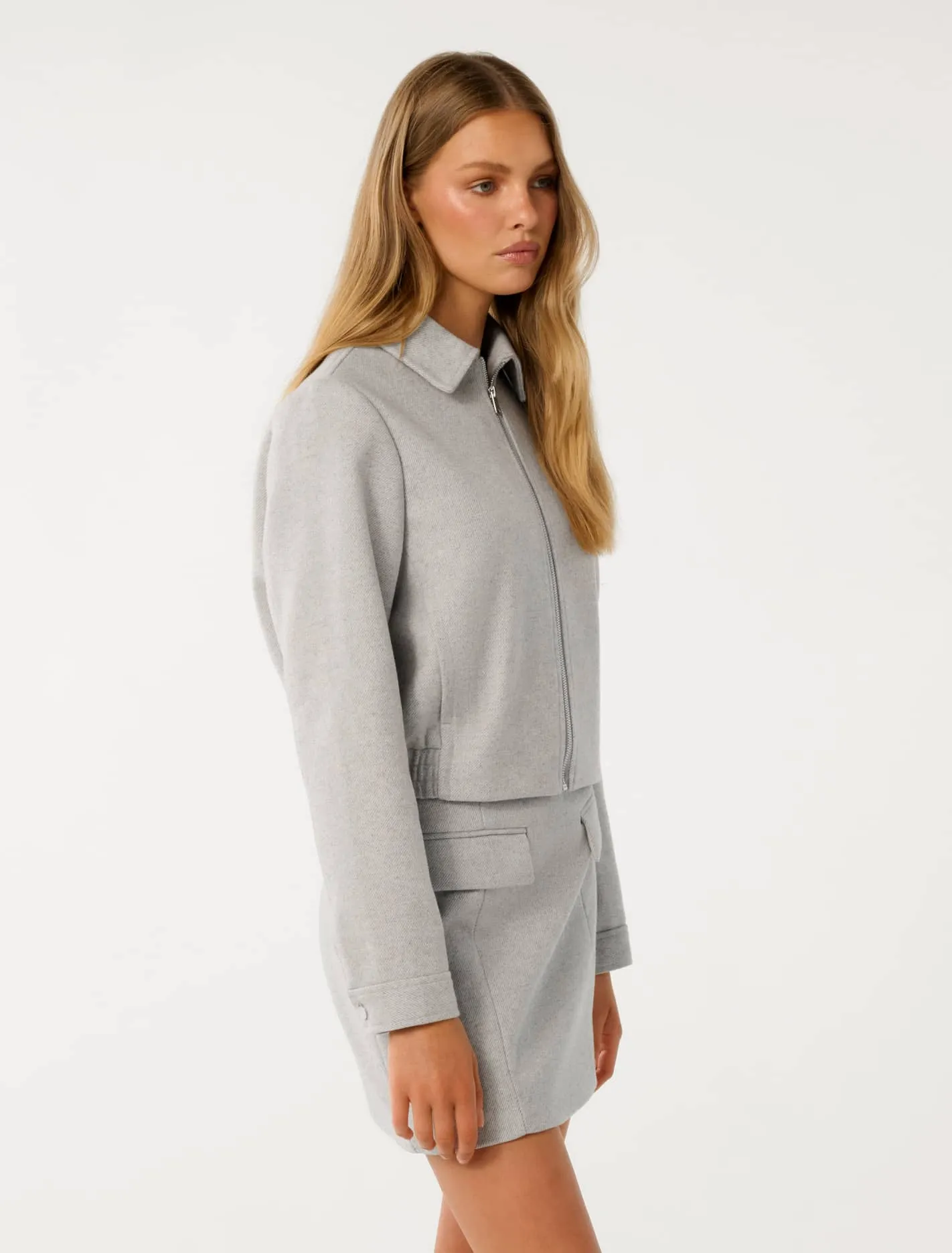 Stevie Twill Bomber Jacket