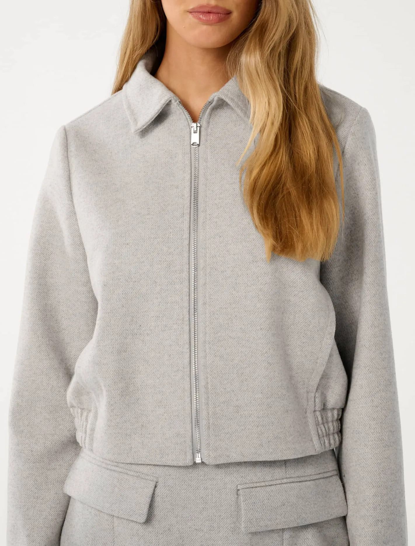 Stevie Twill Bomber Jacket