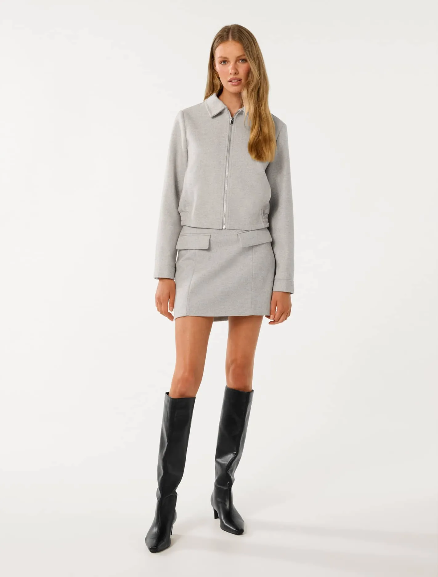 Stevie Twill Bomber Jacket