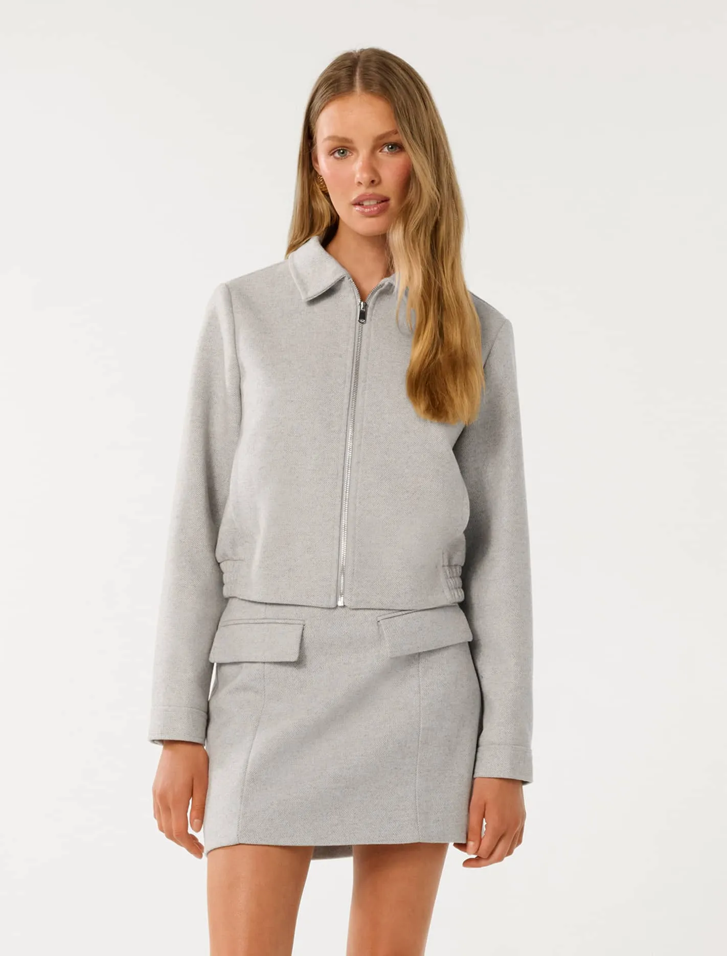 Stevie Twill Bomber Jacket
