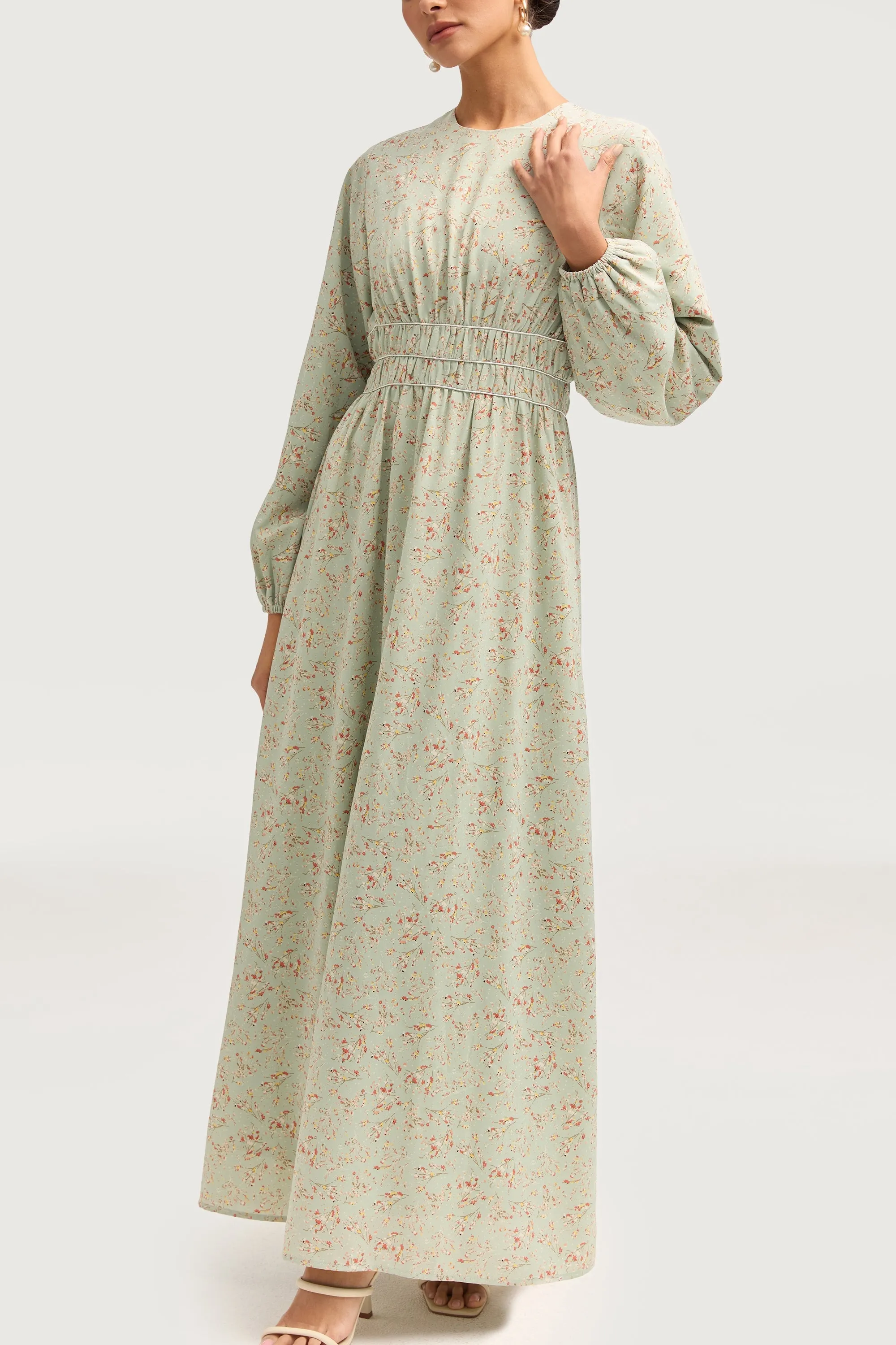 Tallulah Floral Printed Maxi Dress