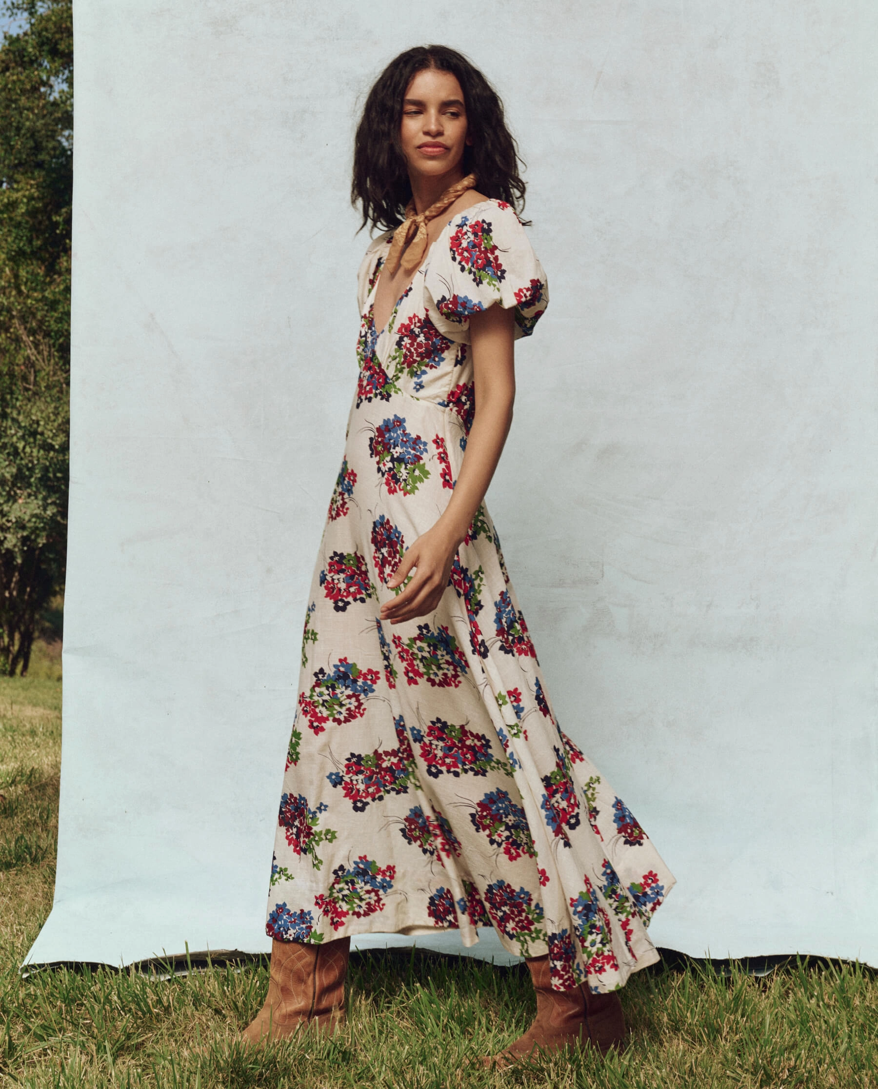 The Eden Dress. -- Oasis Floral