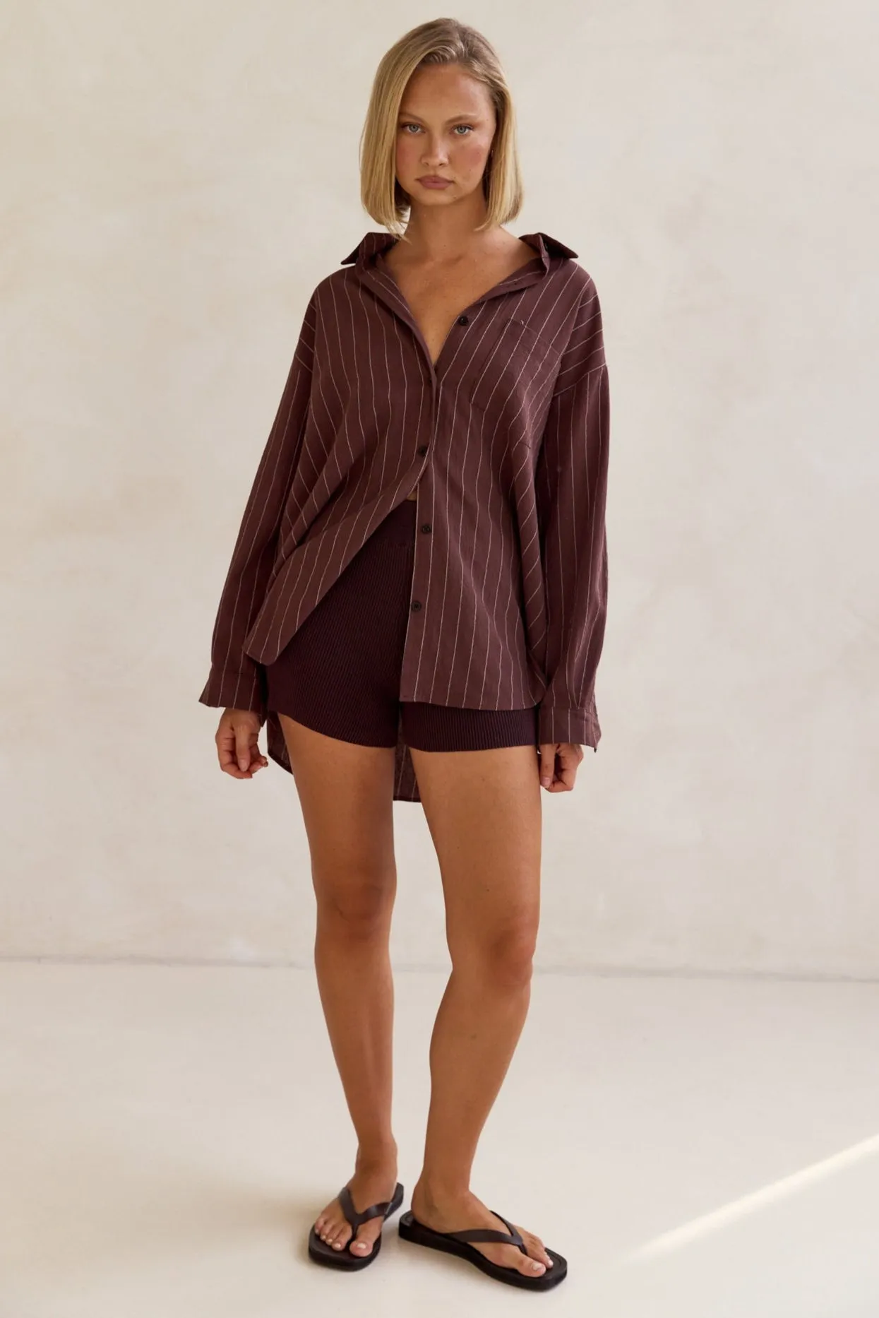 Timothee Shirt (Chocolate)