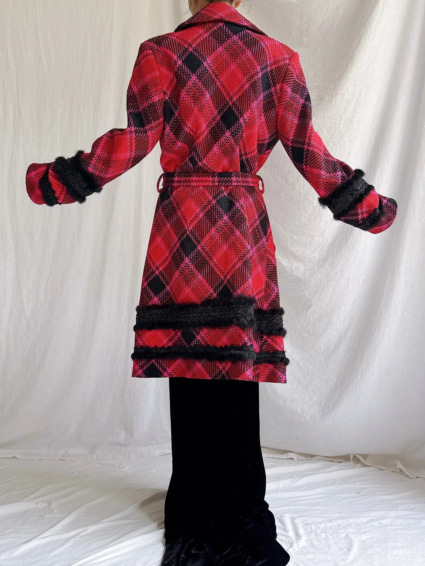 Vintage Cottonade Paris Wool/Poly Coat - M/FR44