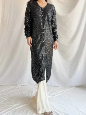 Vintage Norma Kamala Wool Sequins - M
