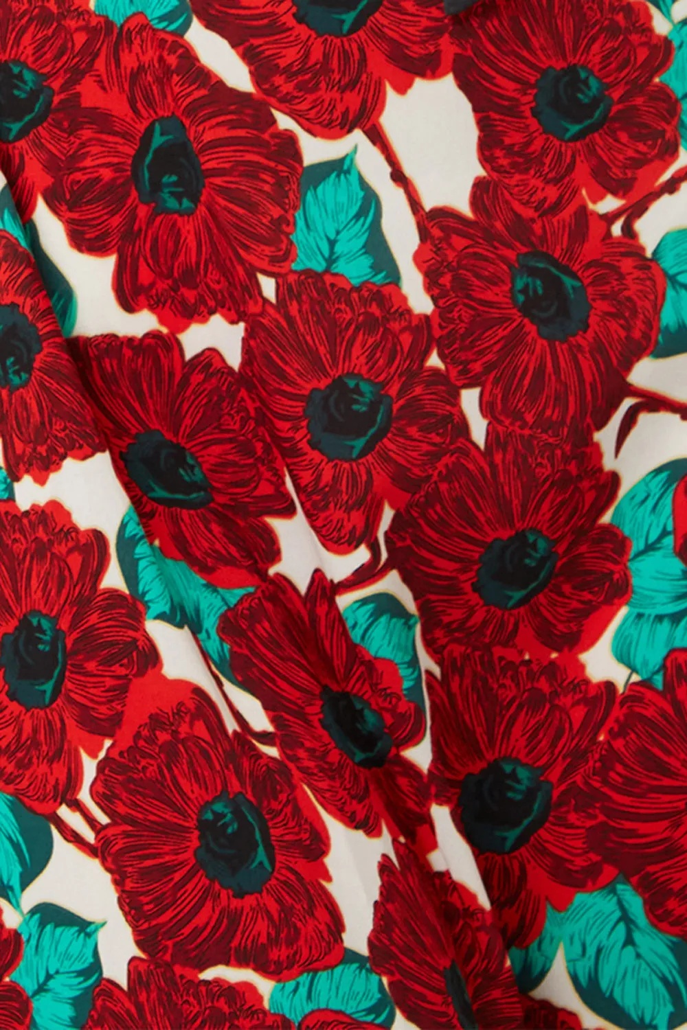 Vintage Voodoo Havana Dress in Red