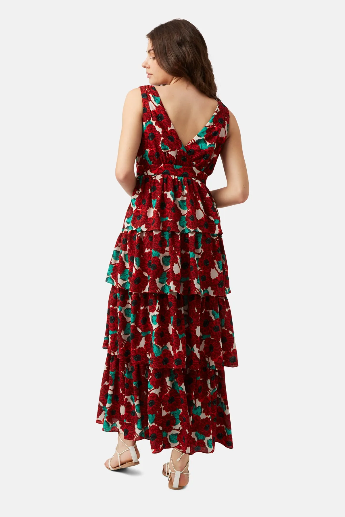 Vintage Voodoo Havana Dress in Red