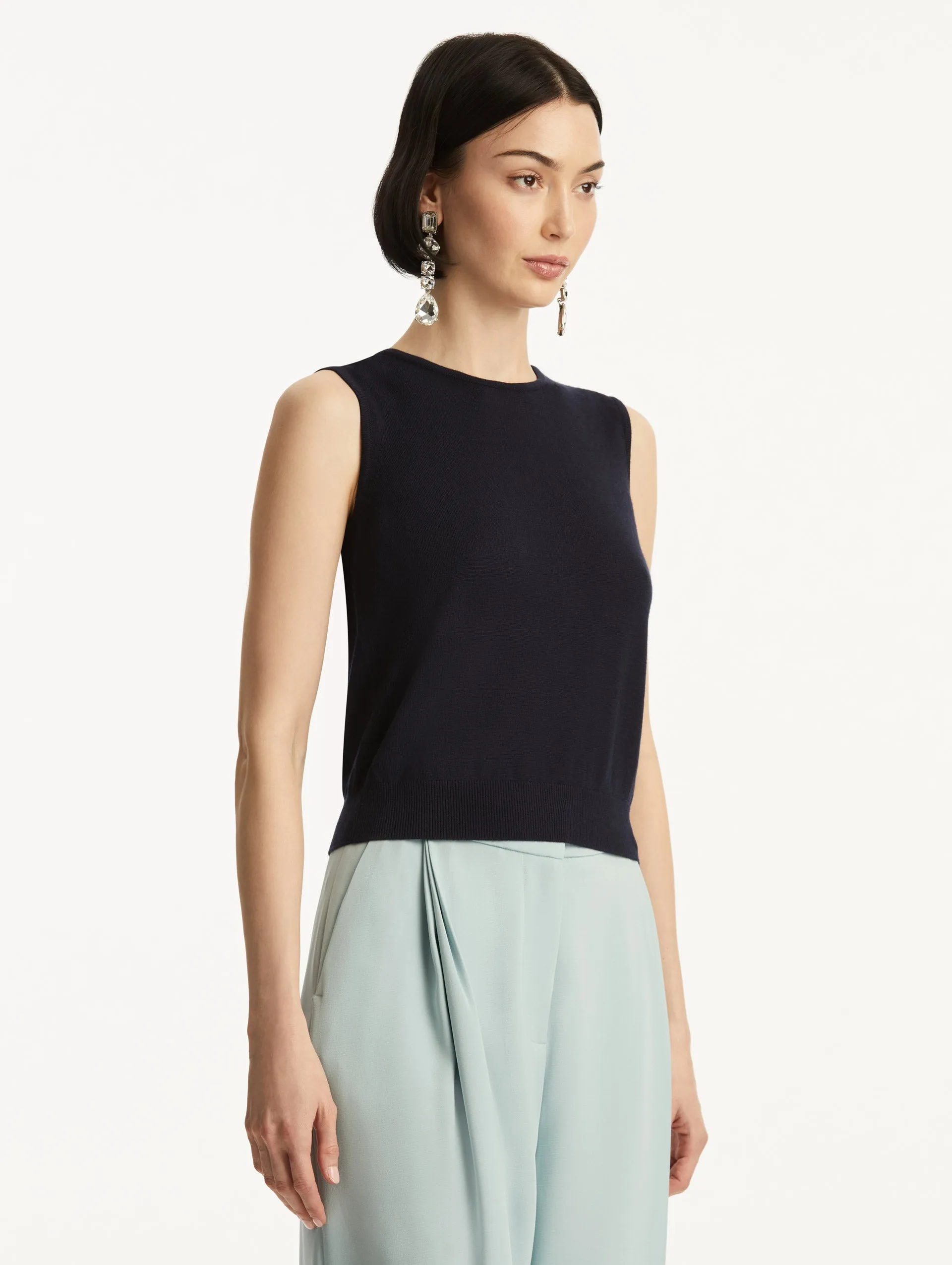 Wool-Blend Tank