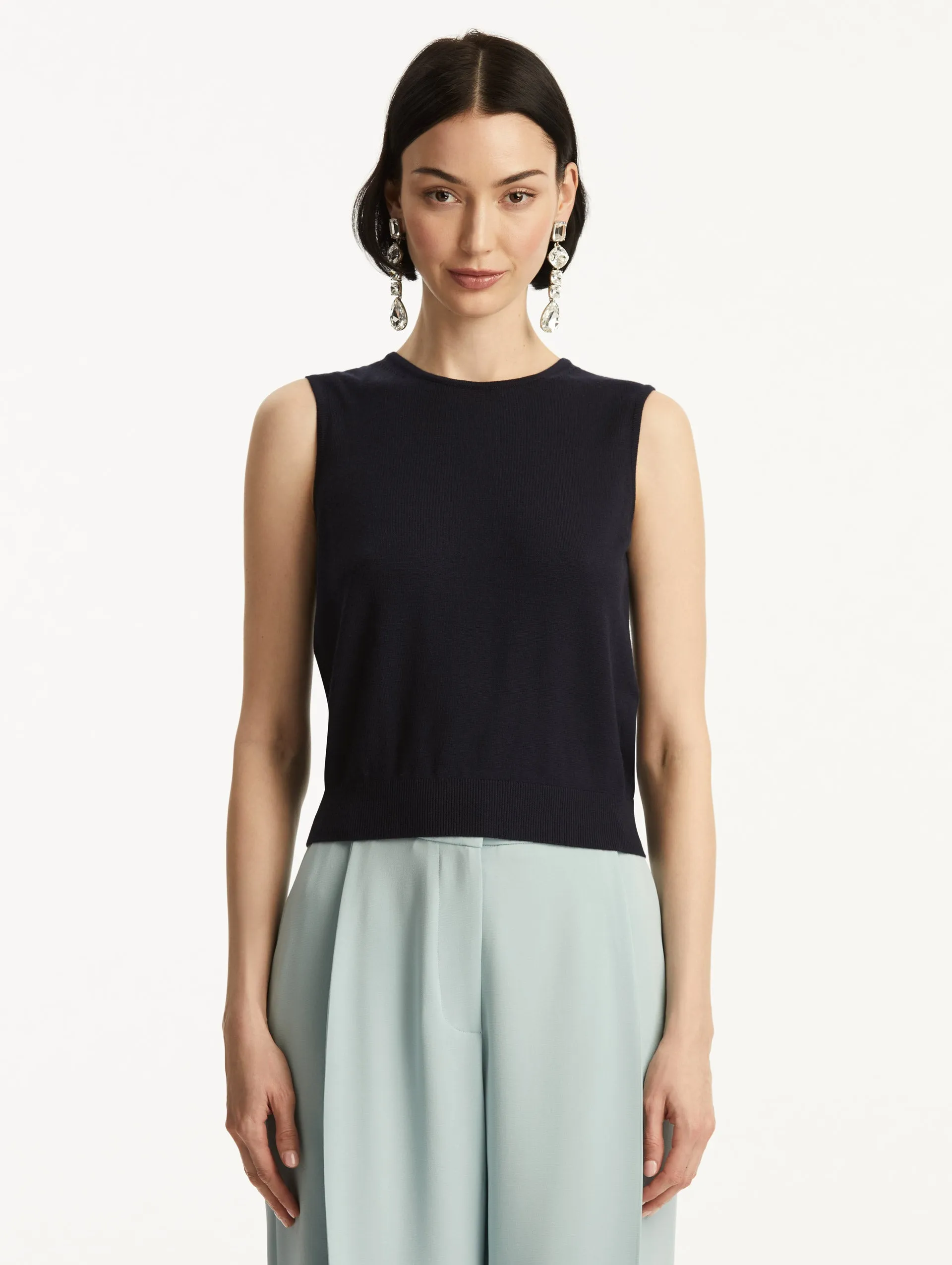 Wool-Blend Tank