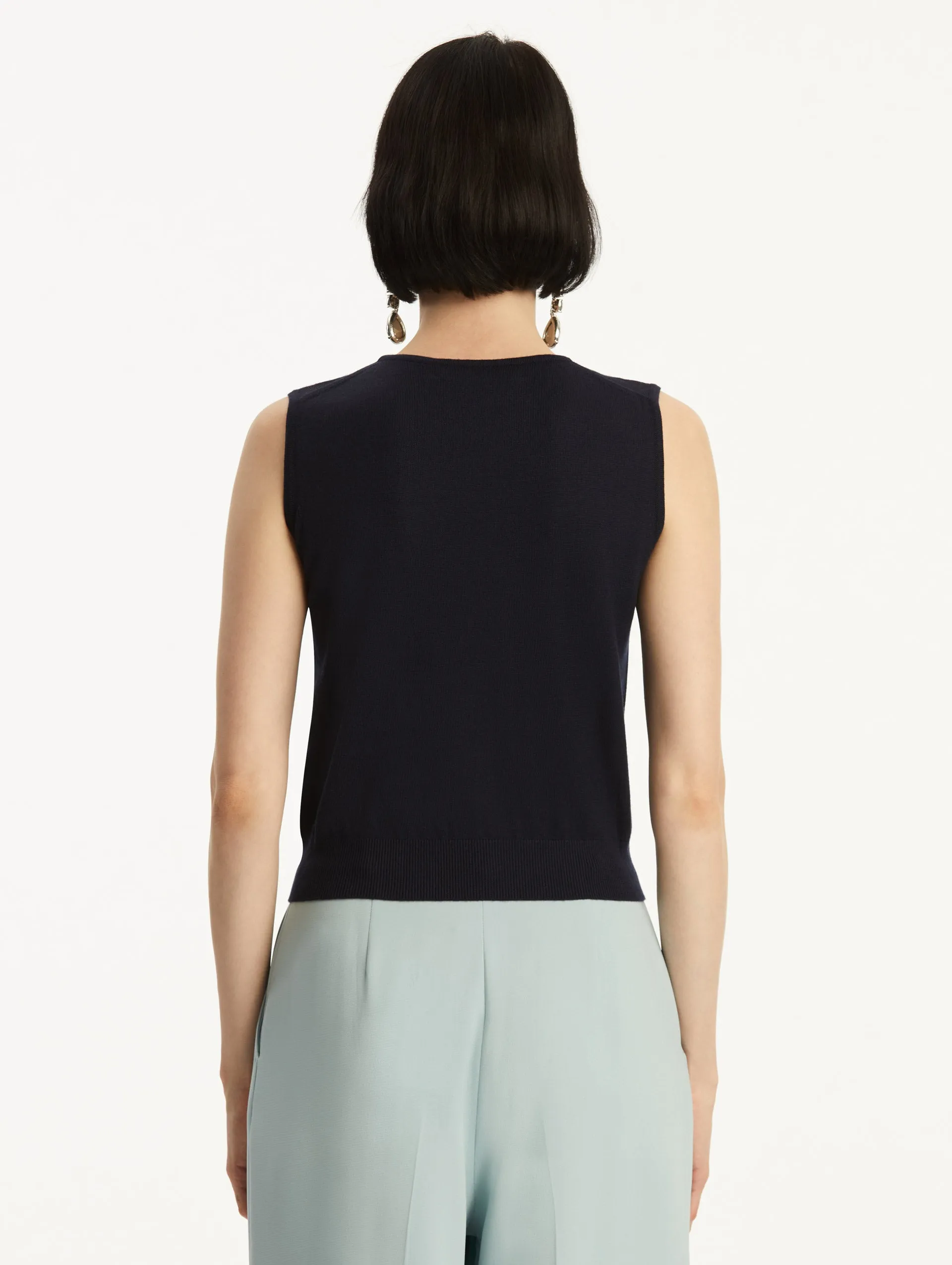 Wool-Blend Tank
