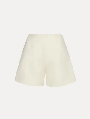 Wool Wide Leg Shorts