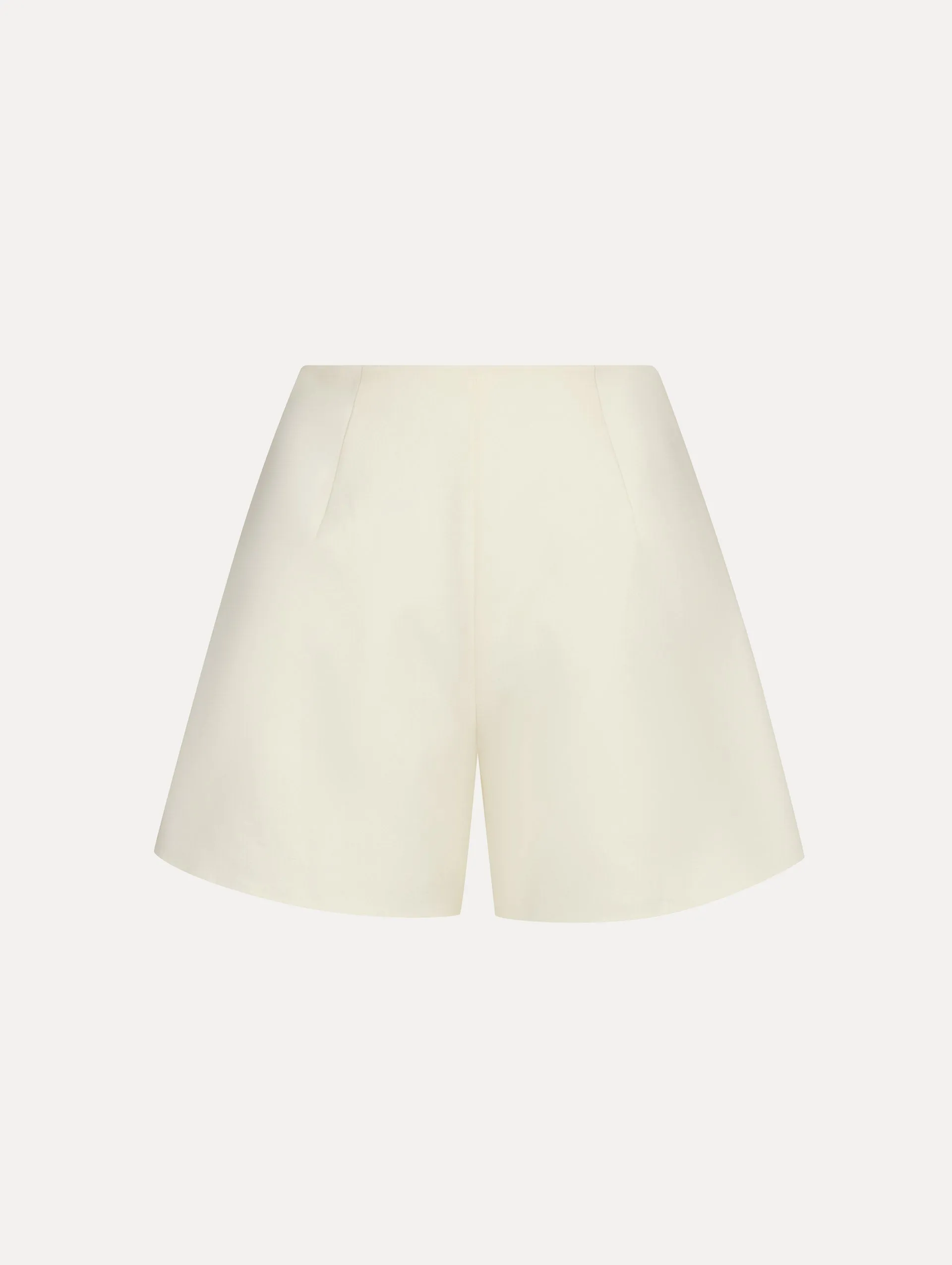 Wool Wide Leg Shorts