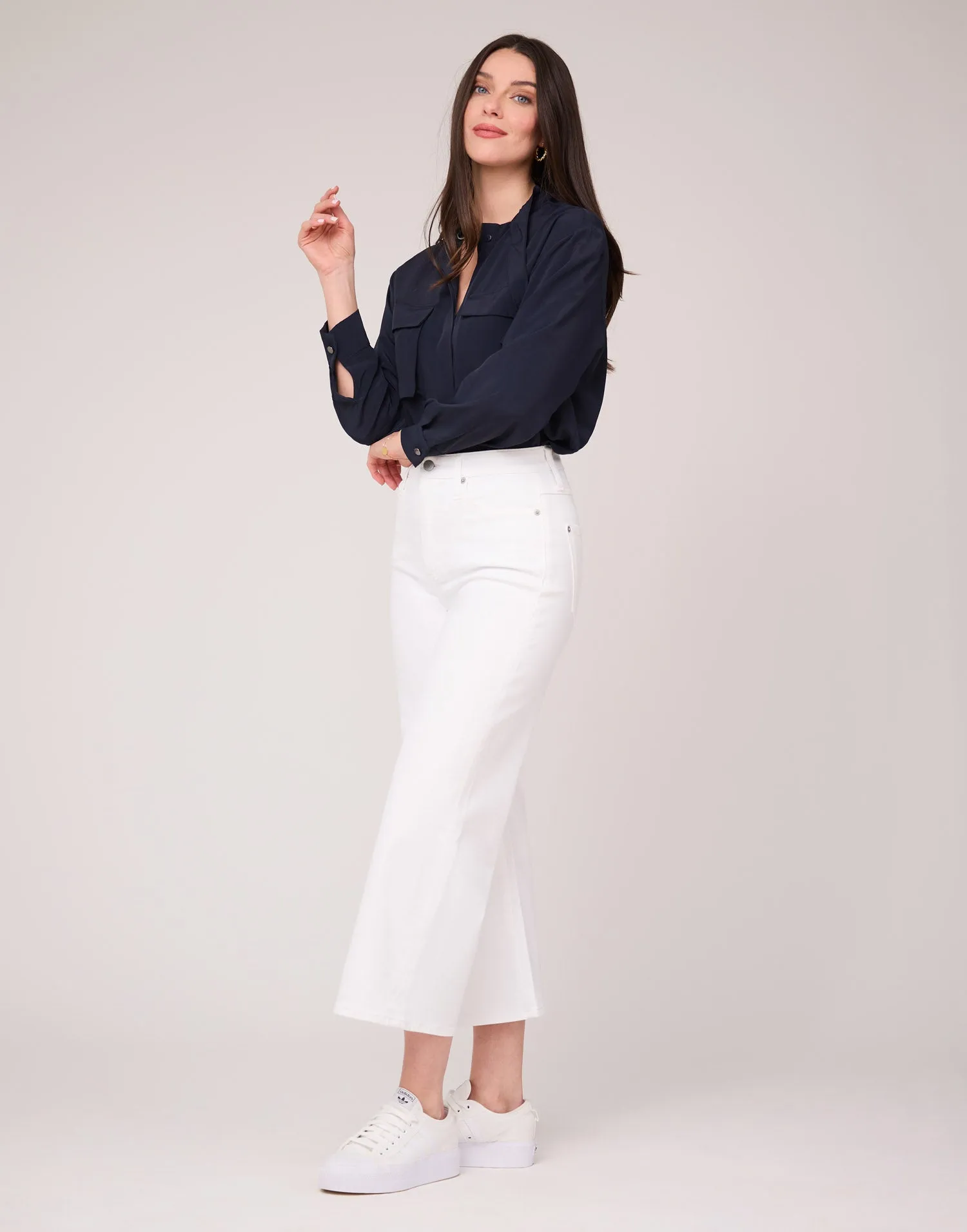 Yoga Jean - Lily White Shell