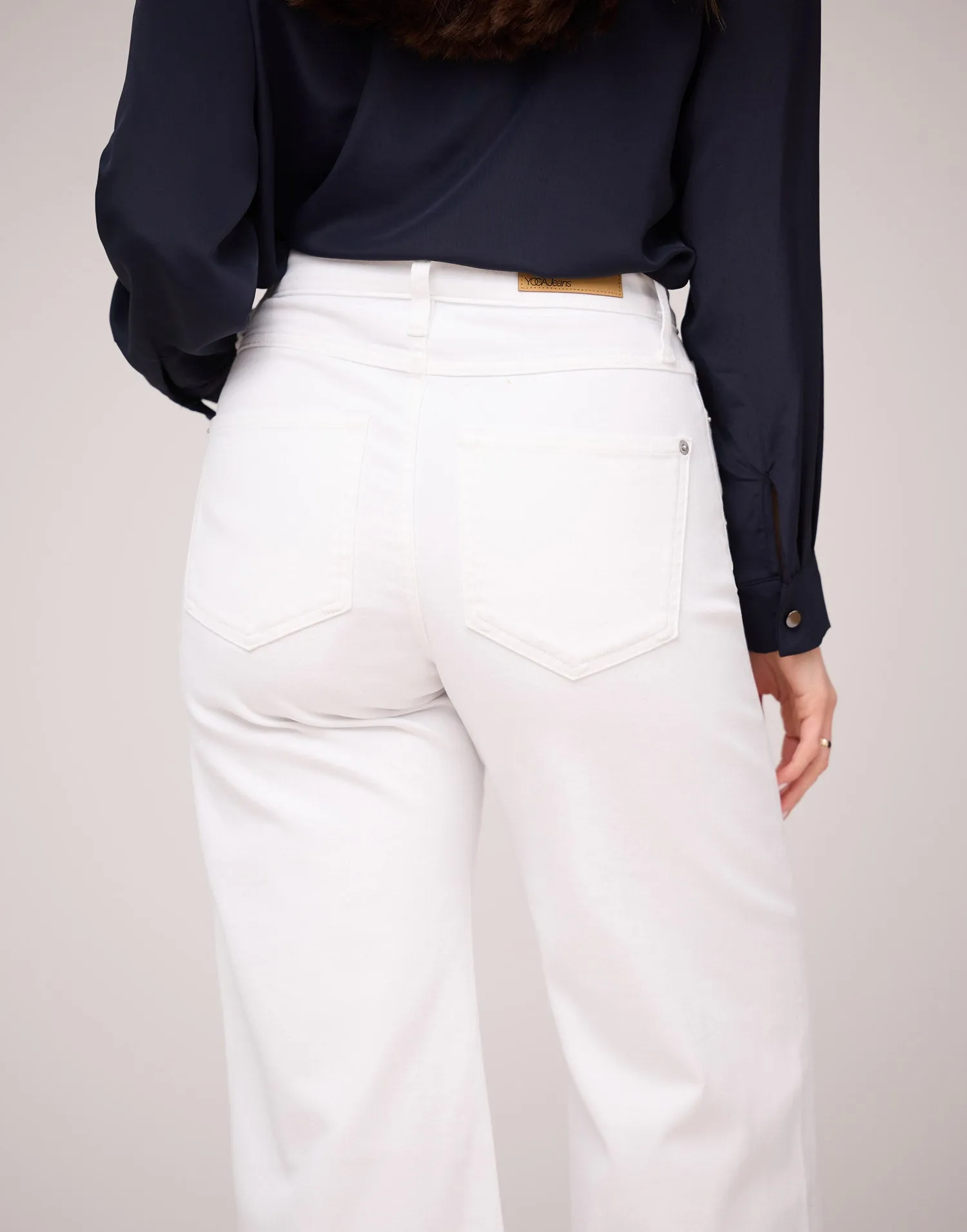 Yoga Jean - Lily White Shell