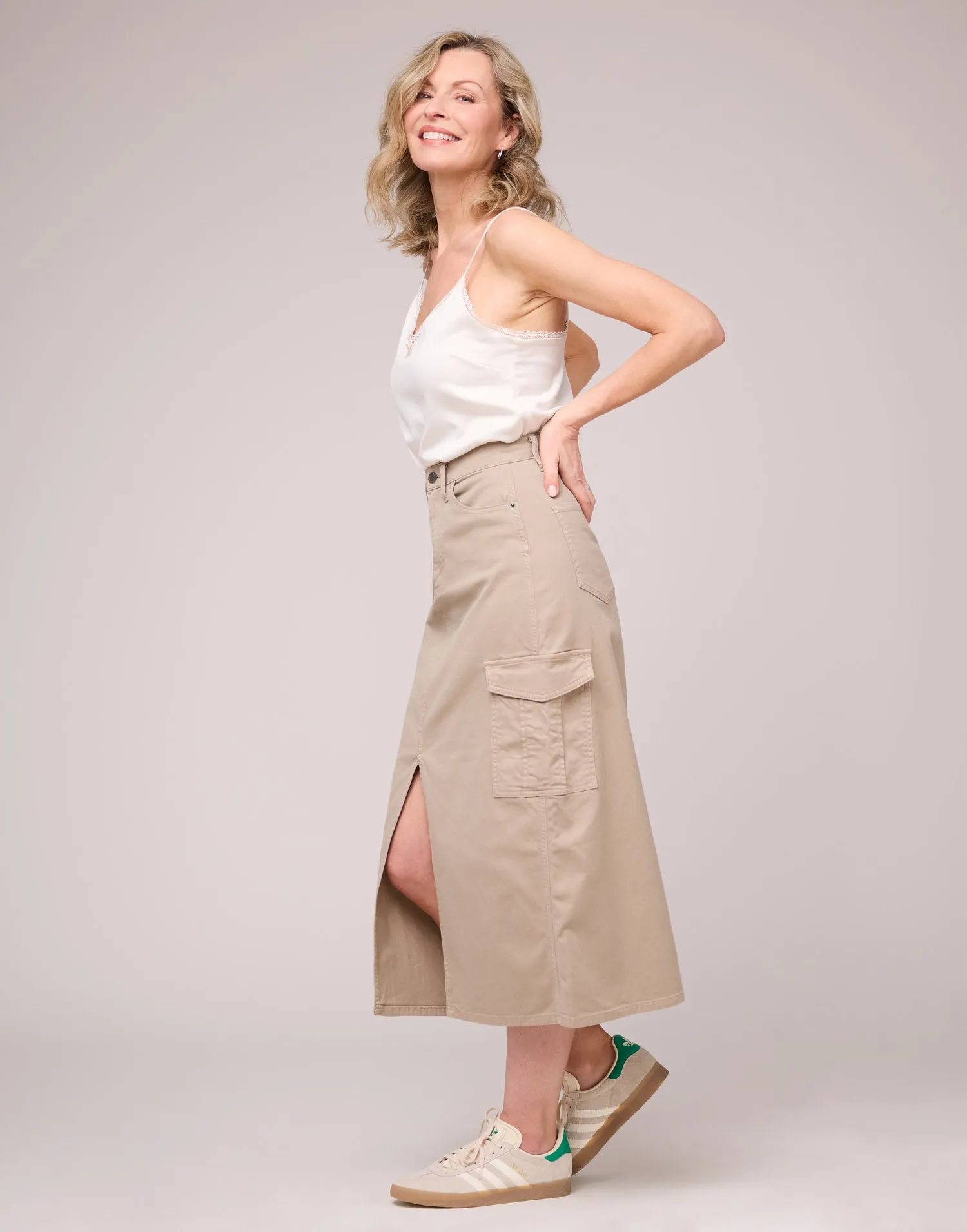 Yoga Jean Skirt Summer Sand