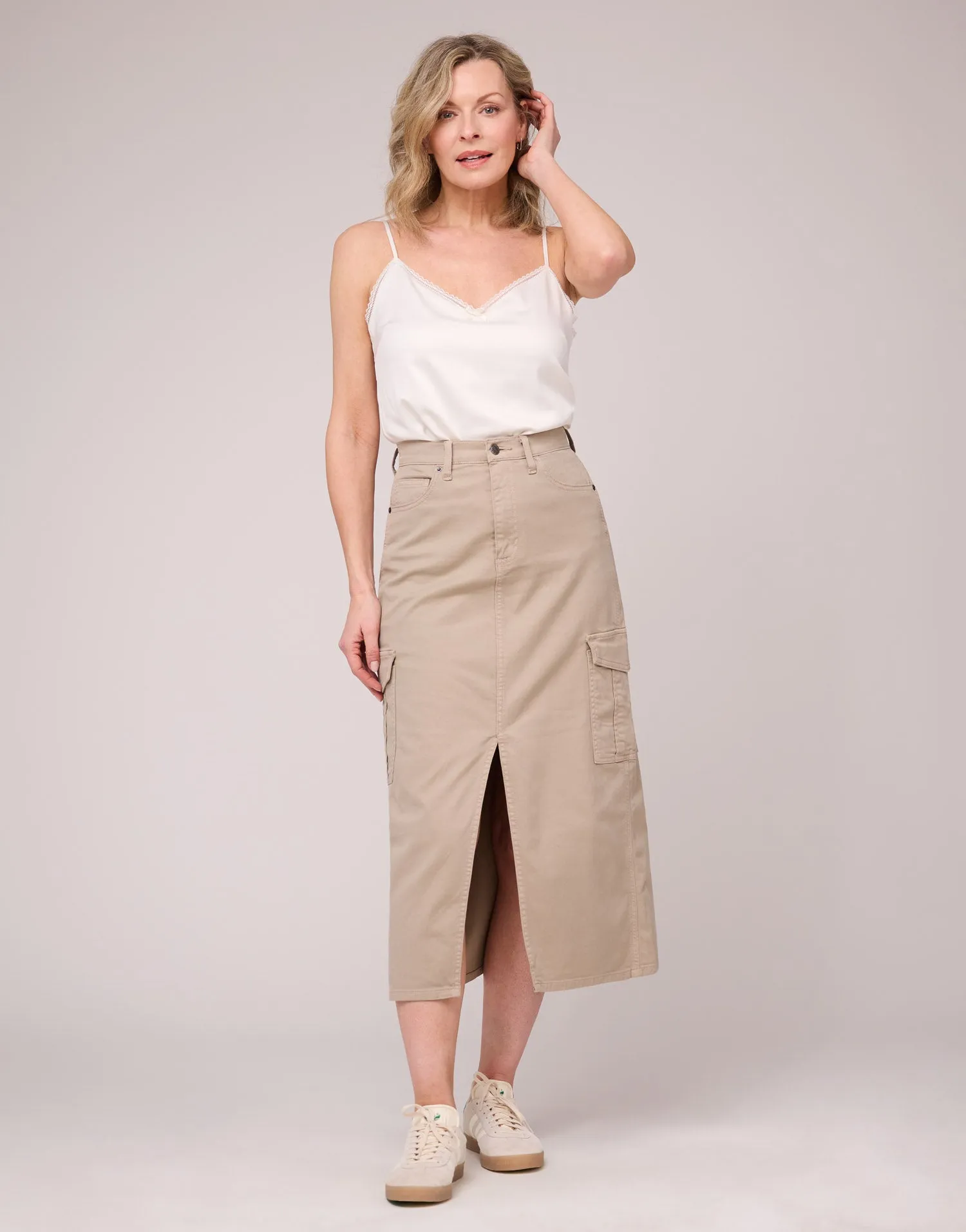 Yoga Jean Skirt Summer Sand